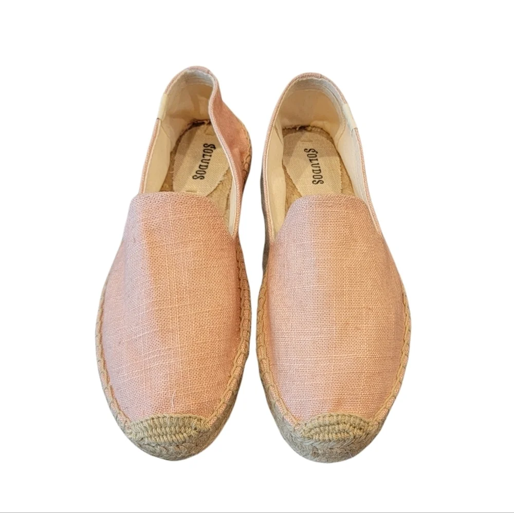Soludos Smoking Slipper Platform Shoes Women's Size‎ 8